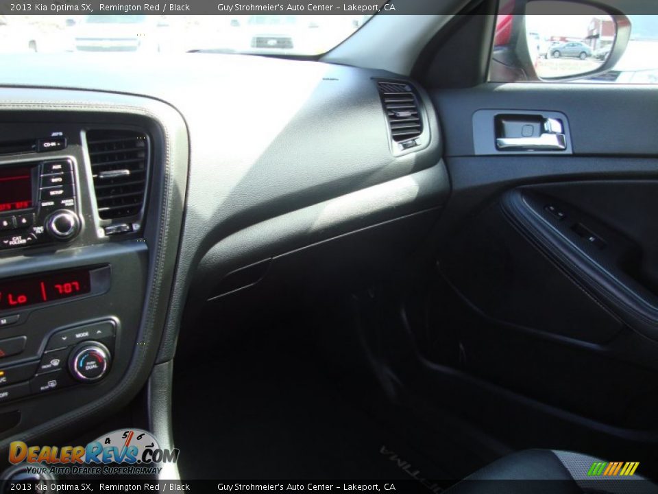 2013 Kia Optima SX Remington Red / Black Photo #15