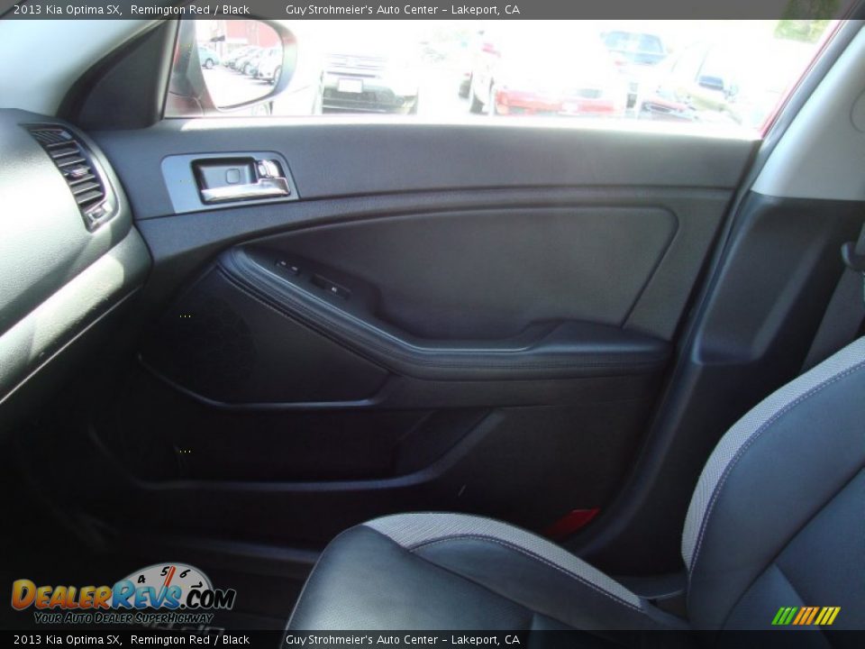 2013 Kia Optima SX Remington Red / Black Photo #16