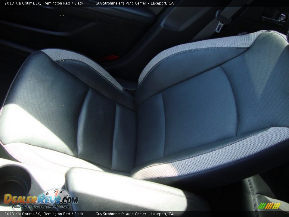 2013 Kia Optima SX Remington Red / Black Photo #17