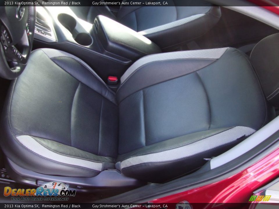 2013 Kia Optima SX Remington Red / Black Photo #19