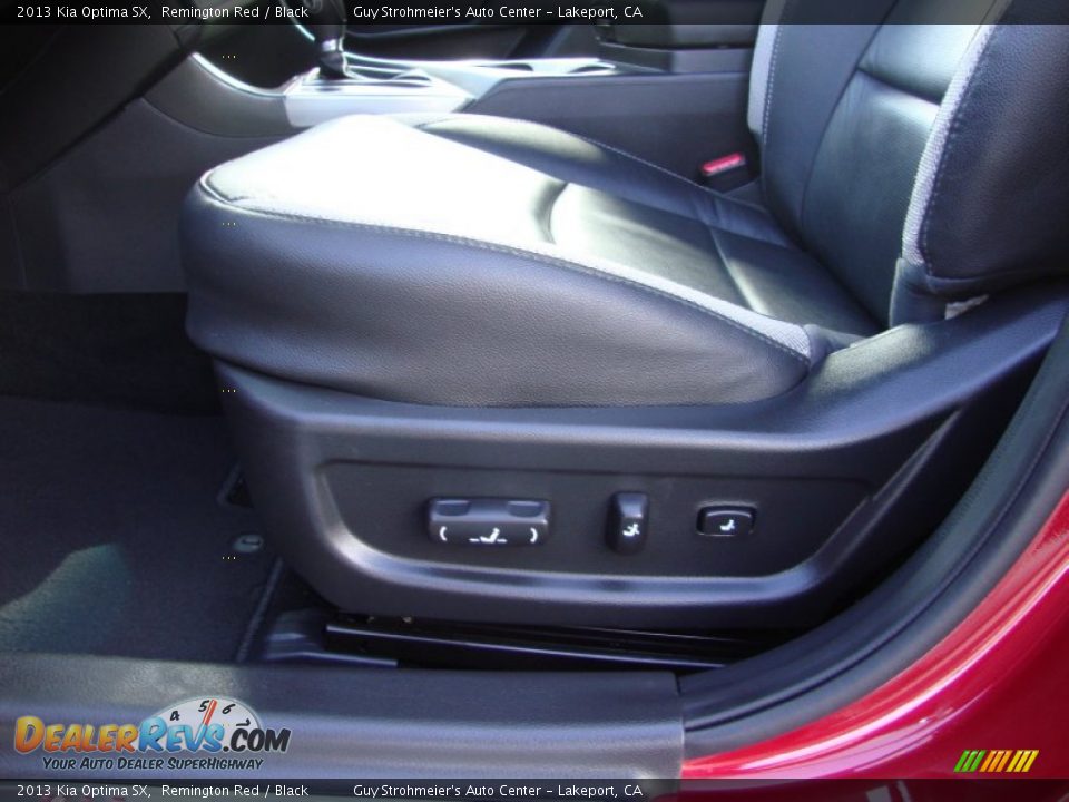 2013 Kia Optima SX Remington Red / Black Photo #20