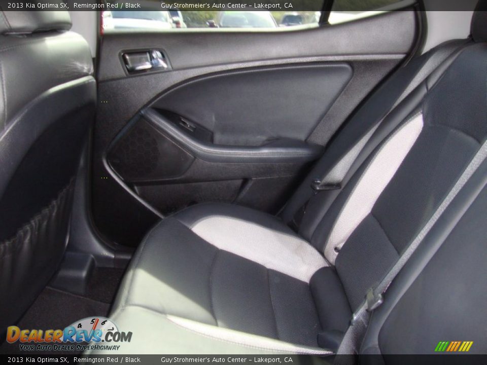 2013 Kia Optima SX Remington Red / Black Photo #21