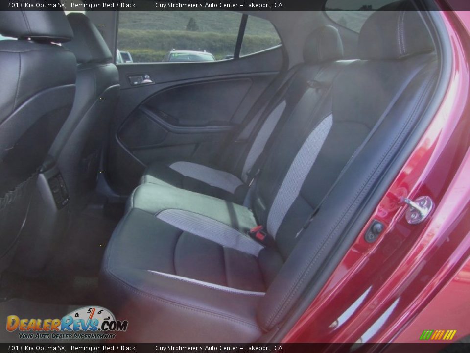 2013 Kia Optima SX Remington Red / Black Photo #22