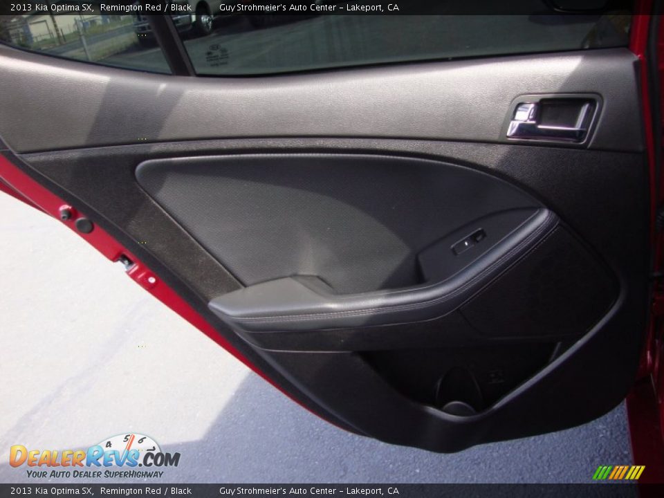 2013 Kia Optima SX Remington Red / Black Photo #23