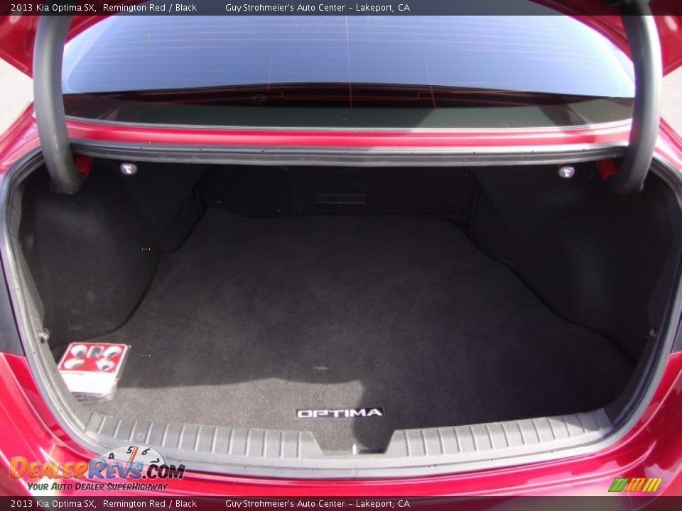 2013 Kia Optima SX Remington Red / Black Photo #24