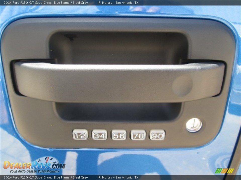2014 Ford F150 XLT SuperCrew Blue Flame / Steel Grey Photo #6