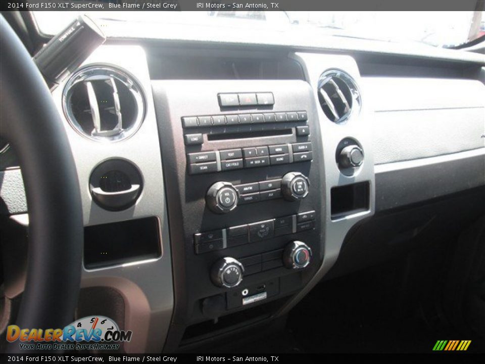 2014 Ford F150 XLT SuperCrew Blue Flame / Steel Grey Photo #12