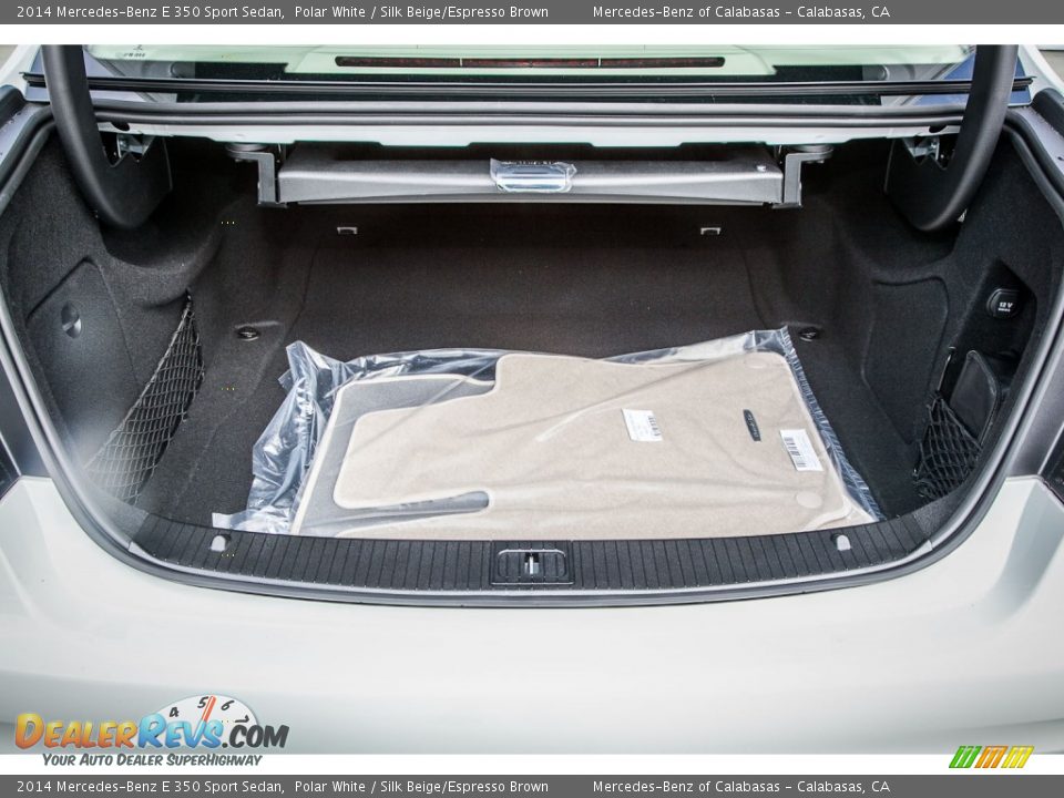 2014 Mercedes-Benz E 350 Sport Sedan Polar White / Silk Beige/Espresso Brown Photo #4