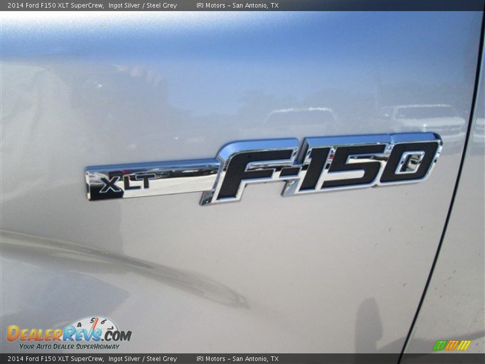 2014 Ford F150 XLT SuperCrew Ingot Silver / Steel Grey Photo #3
