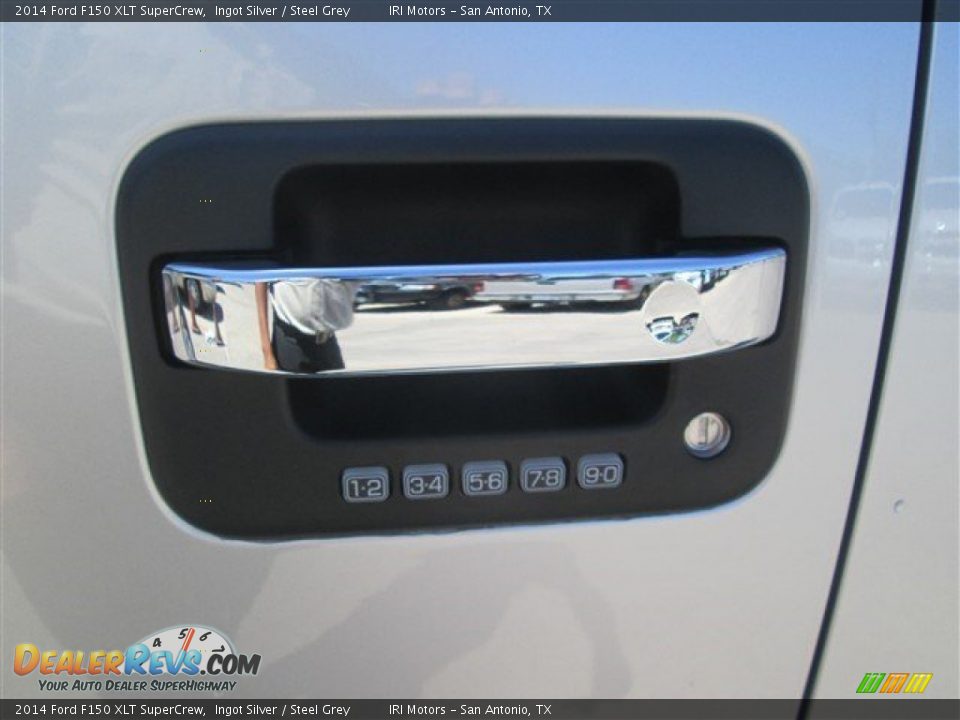 2014 Ford F150 XLT SuperCrew Ingot Silver / Steel Grey Photo #4