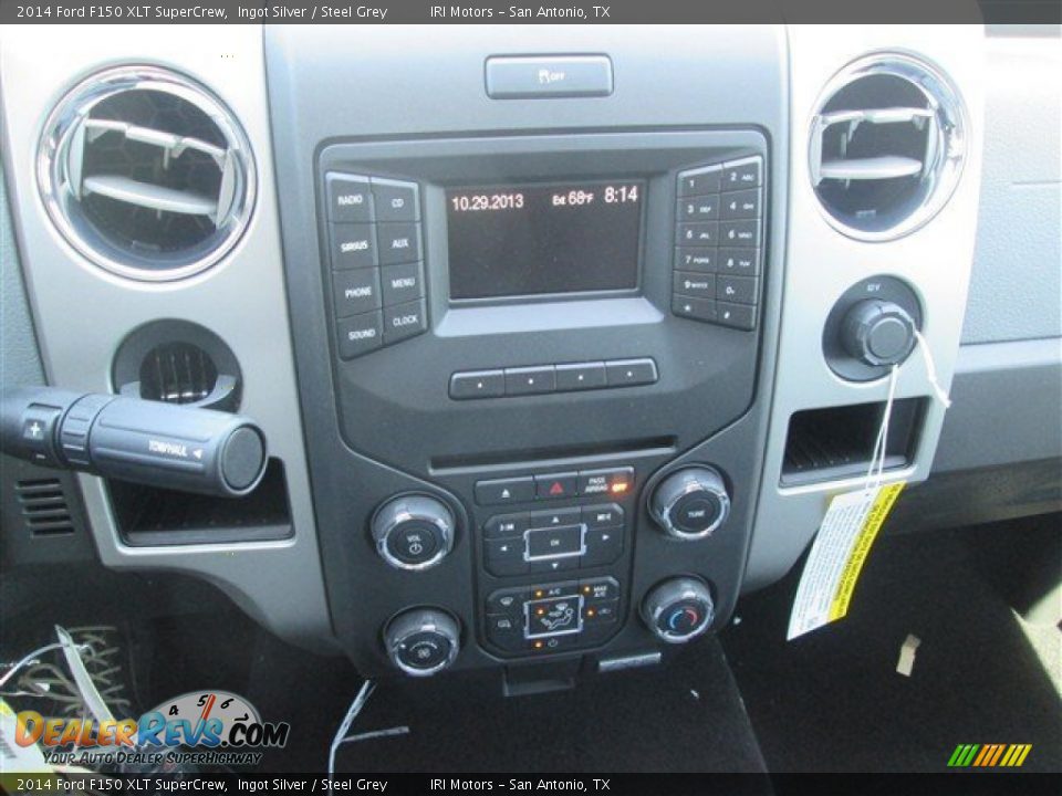 2014 Ford F150 XLT SuperCrew Ingot Silver / Steel Grey Photo #14