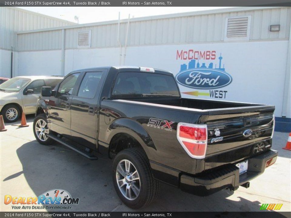 2014 Ford F150 STX SuperCrew 4x4 Tuxedo Black / Black Photo #3