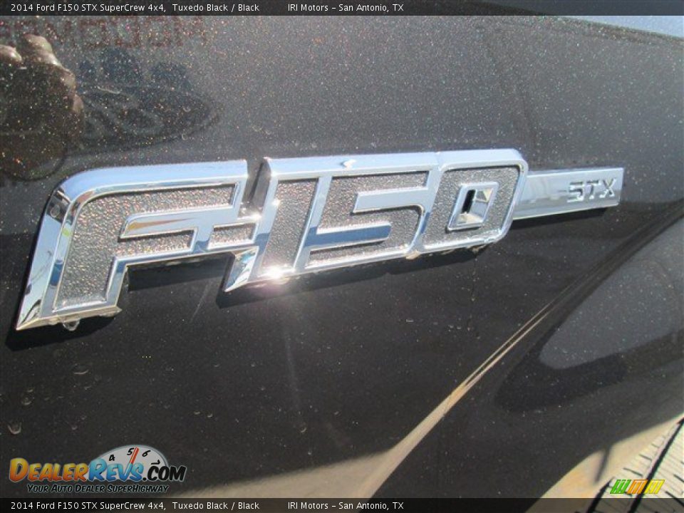 2014 Ford F150 STX SuperCrew 4x4 Tuxedo Black / Black Photo #6