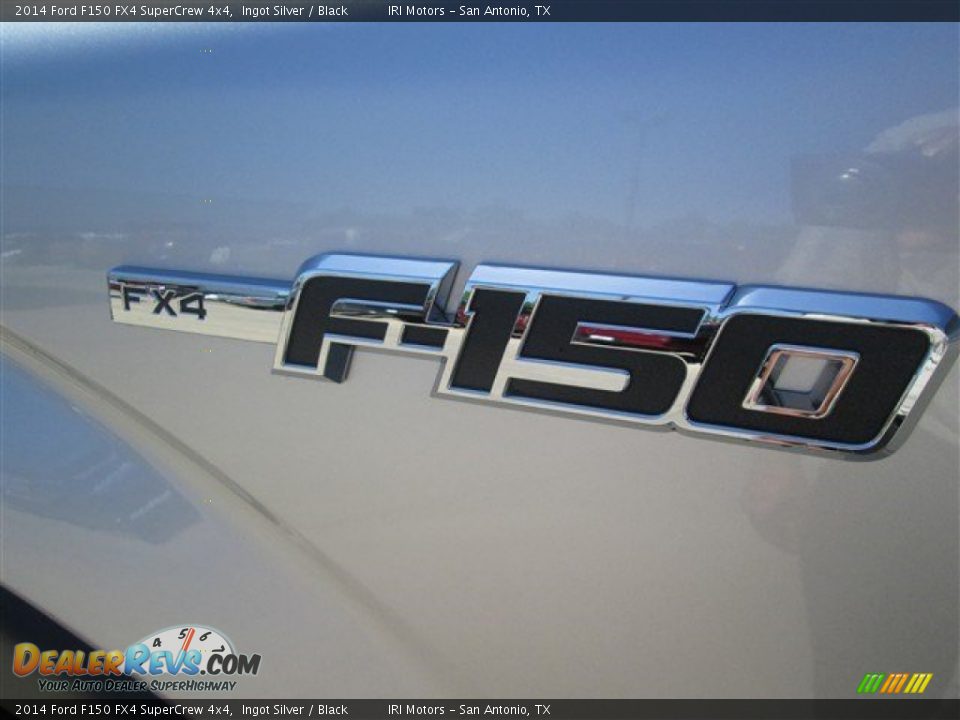 2014 Ford F150 FX4 SuperCrew 4x4 Ingot Silver / Black Photo #4