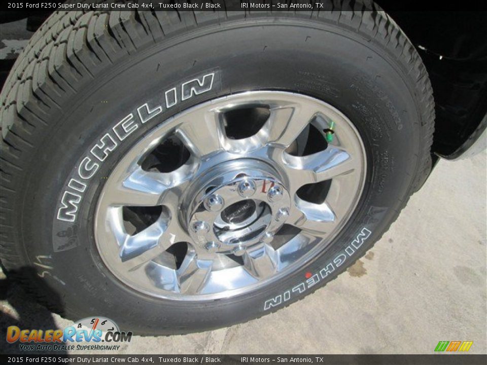2015 Ford F250 Super Duty Lariat Crew Cab 4x4 Tuxedo Black / Black Photo #3
