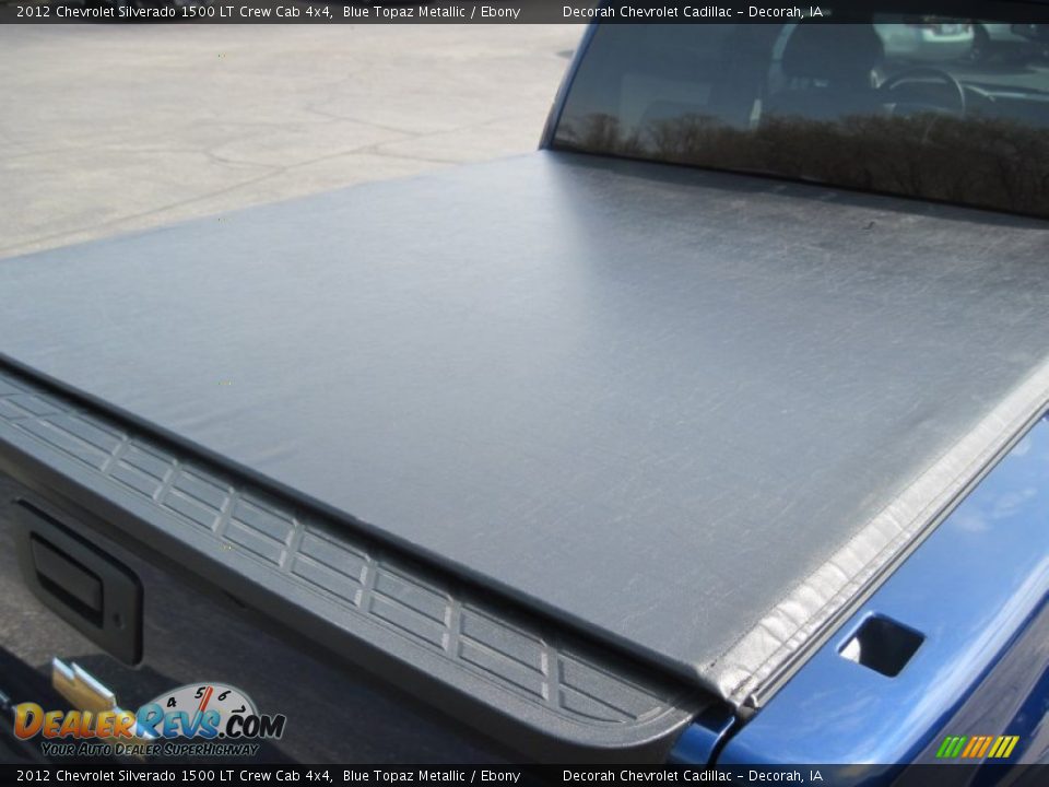 2012 Chevrolet Silverado 1500 LT Crew Cab 4x4 Blue Topaz Metallic / Ebony Photo #6