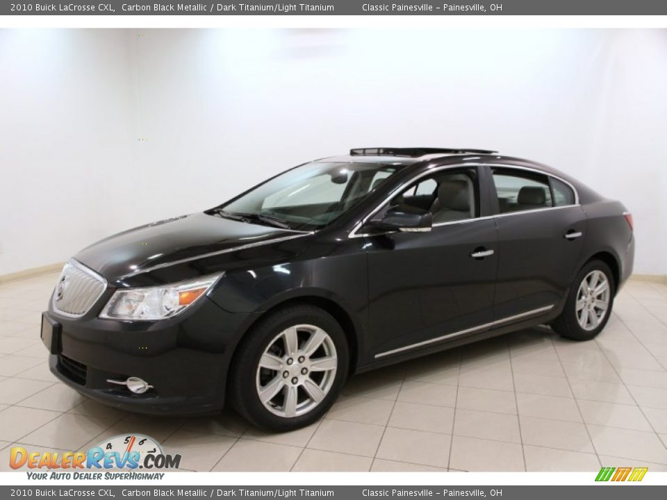 2010 Buick LaCrosse CXL Carbon Black Metallic / Dark Titanium/Light Titanium Photo #3