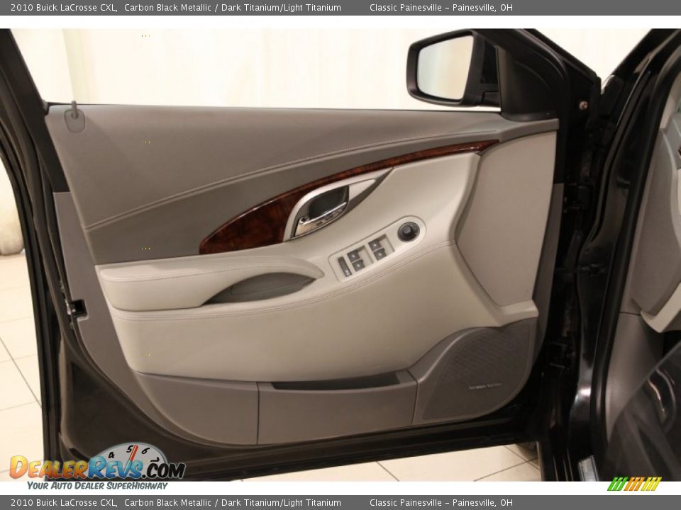2010 Buick LaCrosse CXL Carbon Black Metallic / Dark Titanium/Light Titanium Photo #4