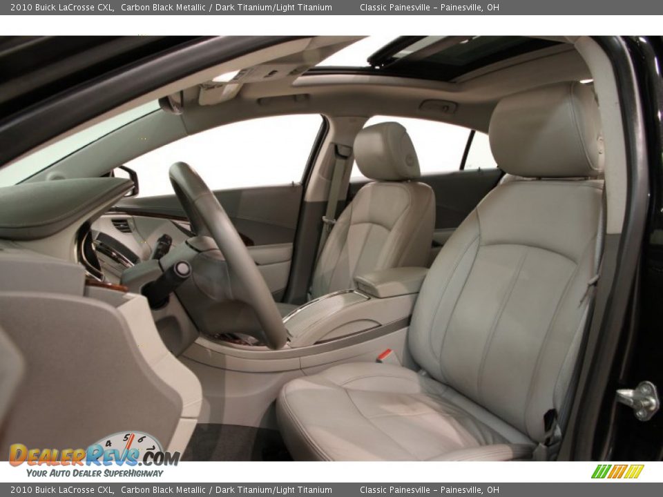 2010 Buick LaCrosse CXL Carbon Black Metallic / Dark Titanium/Light Titanium Photo #5