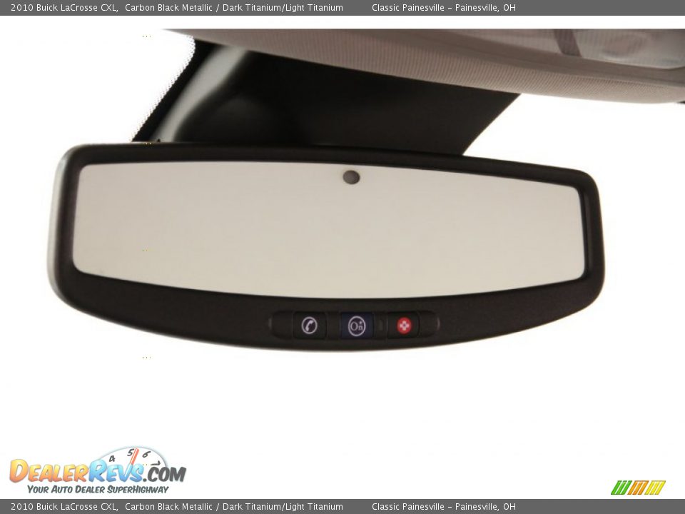 2010 Buick LaCrosse CXL Carbon Black Metallic / Dark Titanium/Light Titanium Photo #8