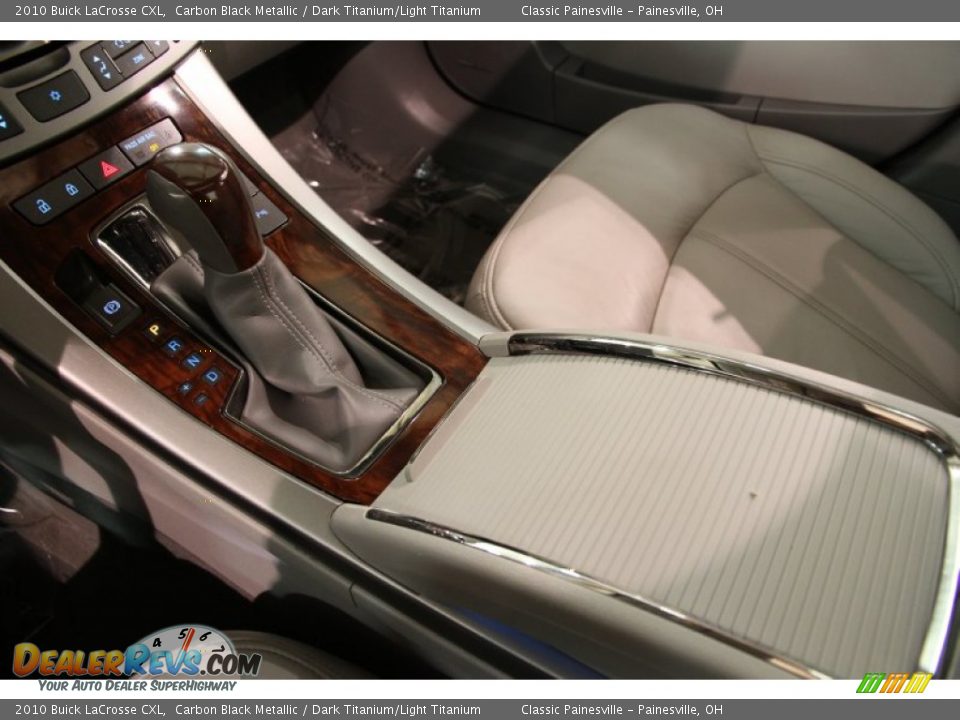 2010 Buick LaCrosse CXL Carbon Black Metallic / Dark Titanium/Light Titanium Photo #17