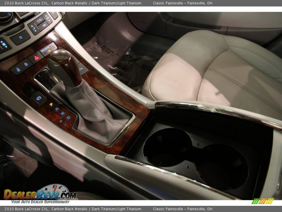 2010 Buick LaCrosse CXL Carbon Black Metallic / Dark Titanium/Light Titanium Photo #18