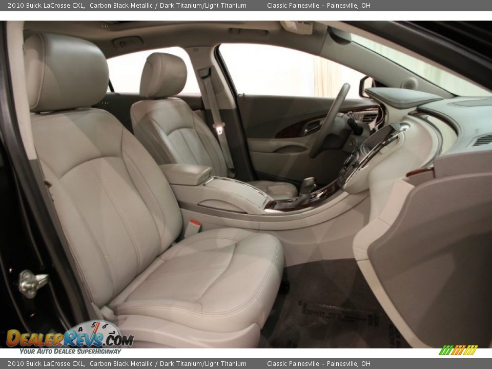 2010 Buick LaCrosse CXL Carbon Black Metallic / Dark Titanium/Light Titanium Photo #19