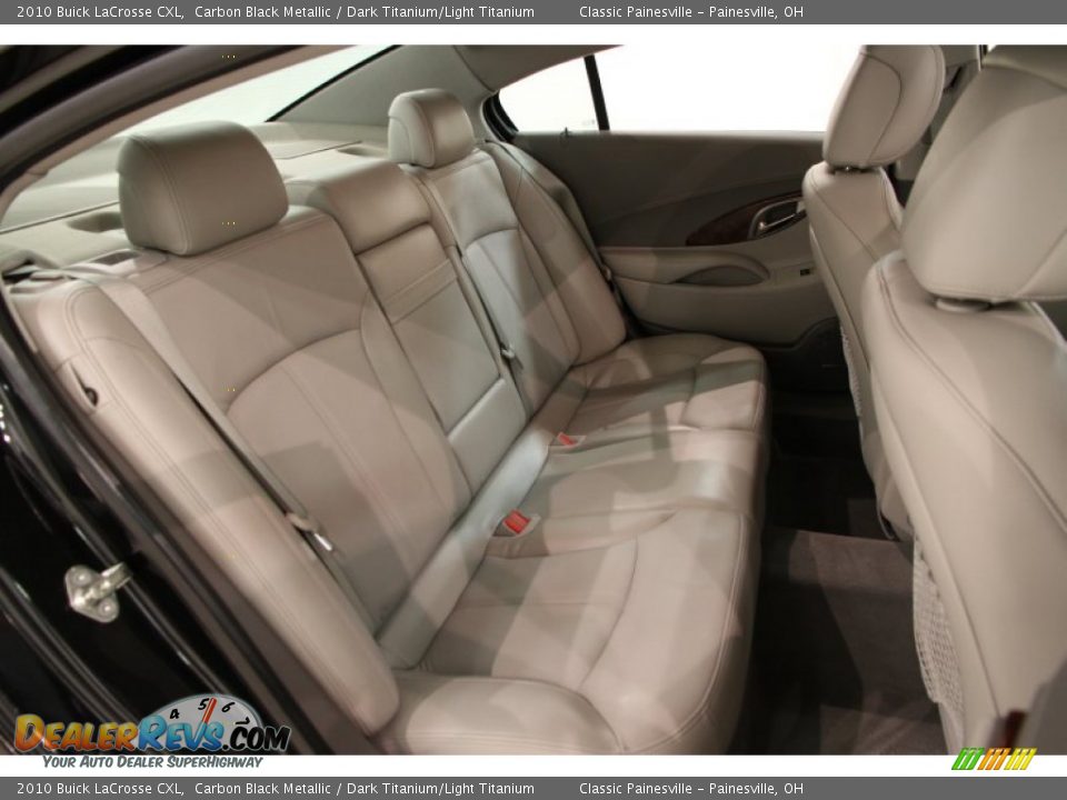 2010 Buick LaCrosse CXL Carbon Black Metallic / Dark Titanium/Light Titanium Photo #20
