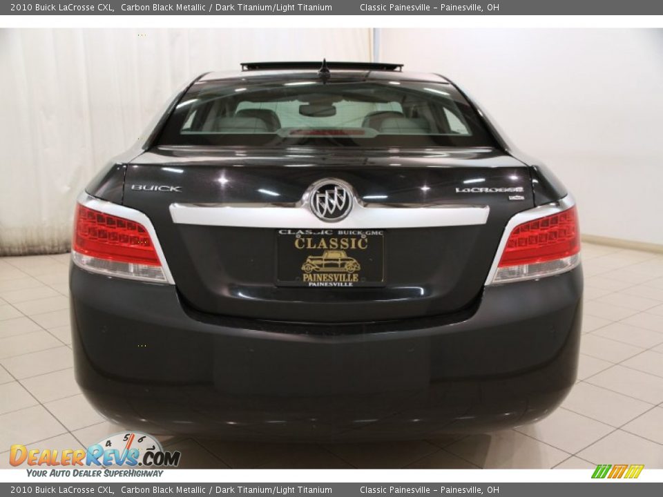 2010 Buick LaCrosse CXL Carbon Black Metallic / Dark Titanium/Light Titanium Photo #22