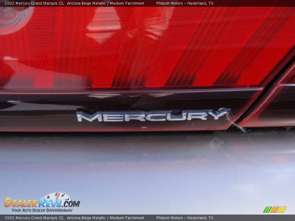 2002 Mercury Grand Marquis GS Arizona Beige Metallic / Medium Parchment Photo #17