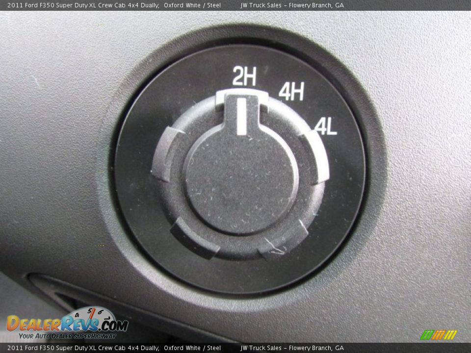 2011 Ford F350 Super Duty XL Crew Cab 4x4 Dually Oxford White / Steel Photo #33