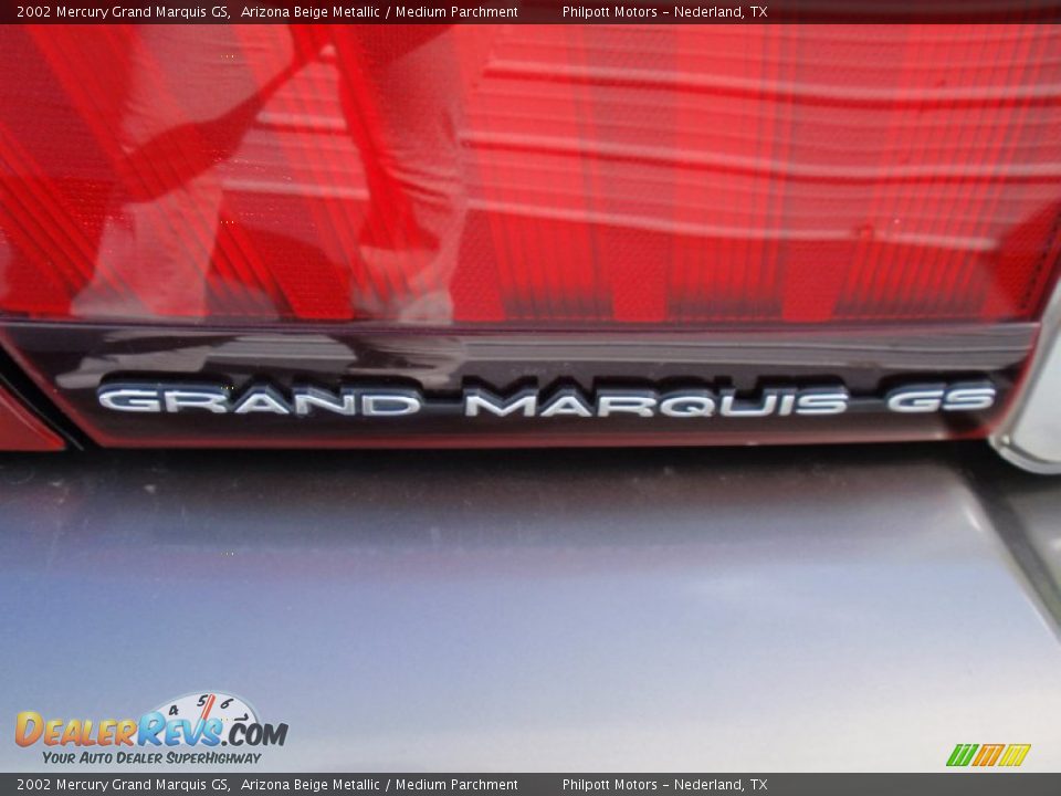 2002 Mercury Grand Marquis GS Arizona Beige Metallic / Medium Parchment Photo #19
