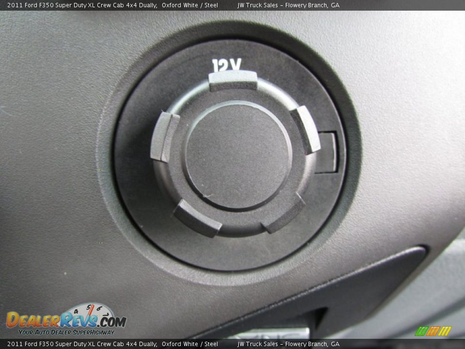 2011 Ford F350 Super Duty XL Crew Cab 4x4 Dually Oxford White / Steel Photo #34
