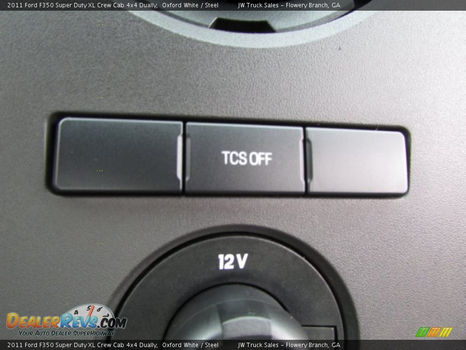 2011 Ford F350 Super Duty XL Crew Cab 4x4 Dually Oxford White / Steel Photo #35