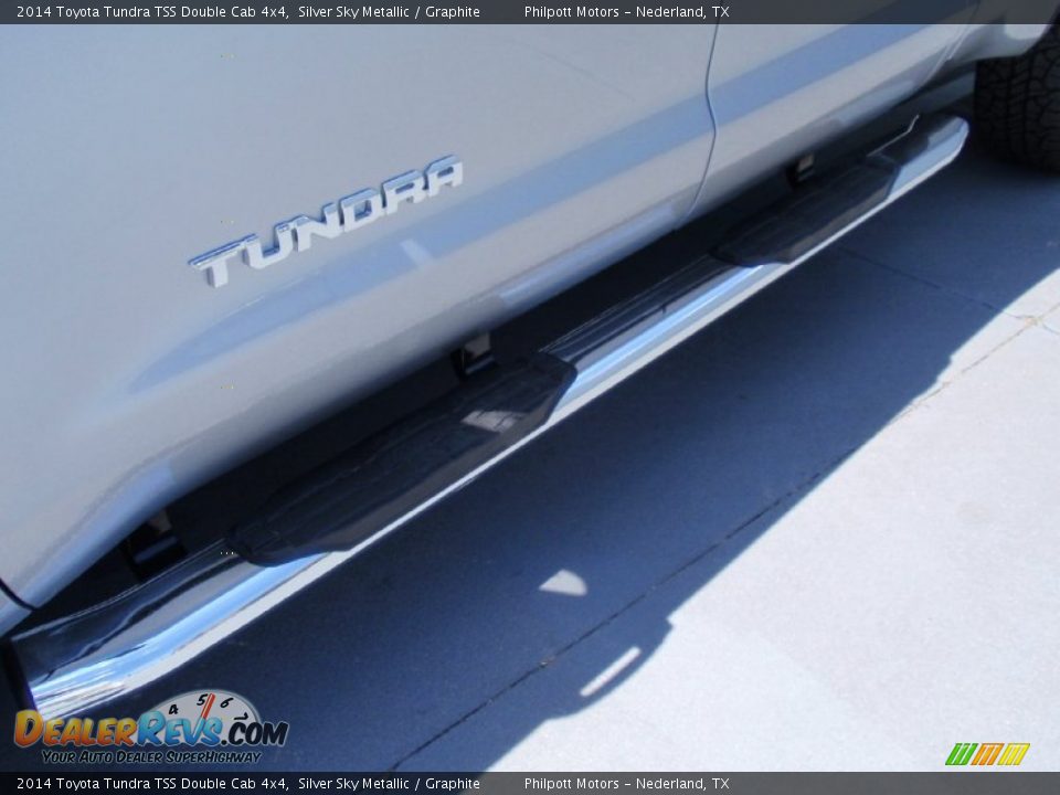 2014 Toyota Tundra TSS Double Cab 4x4 Silver Sky Metallic / Graphite Photo #14