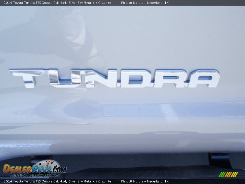 2014 Toyota Tundra TSS Double Cab 4x4 Silver Sky Metallic / Graphite Photo #15