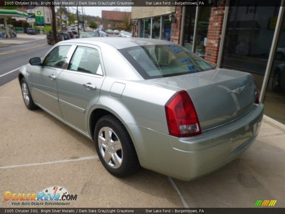 2005 Chrysler 300 Bright Silver Metallic / Dark Slate Gray/Light Graystone Photo #6