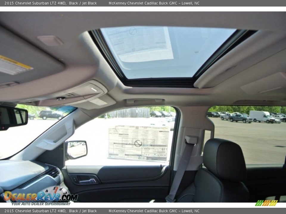 2015 Chevrolet Suburban LTZ 4WD Black / Jet Black Photo #11