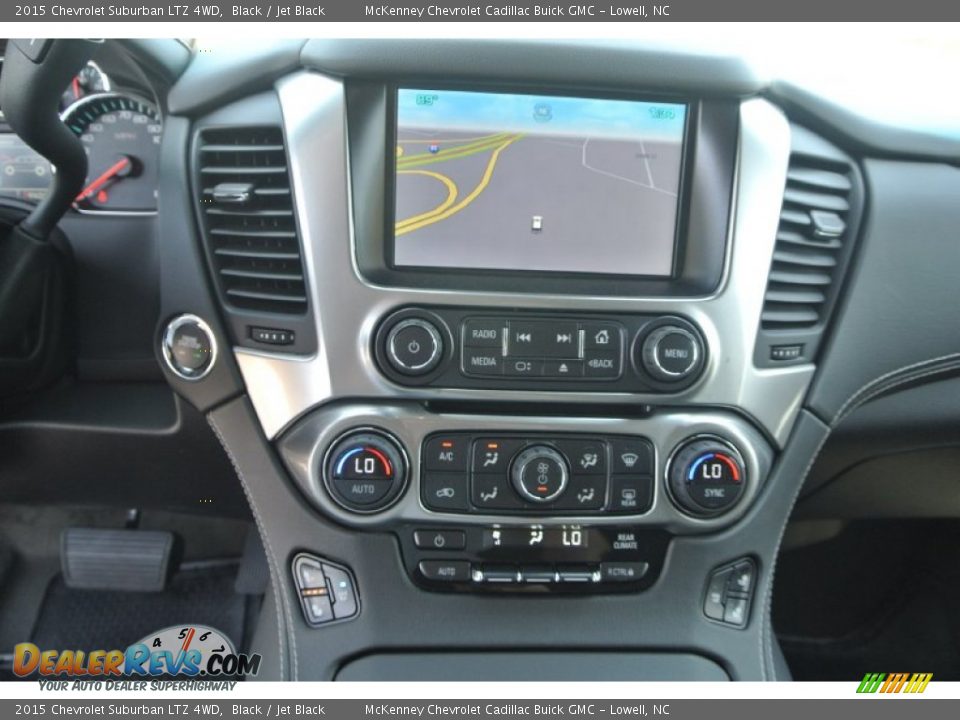 2015 Chevrolet Suburban LTZ 4WD Black / Jet Black Photo #12