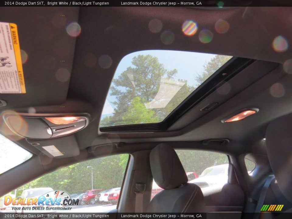 2014 Dodge Dart SXT Bright White / Black/Light Tungsten Photo #7