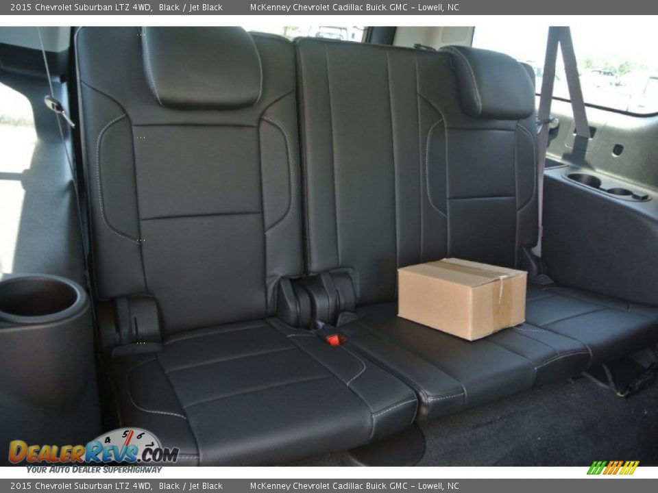 2015 Chevrolet Suburban LTZ 4WD Black / Jet Black Photo #21