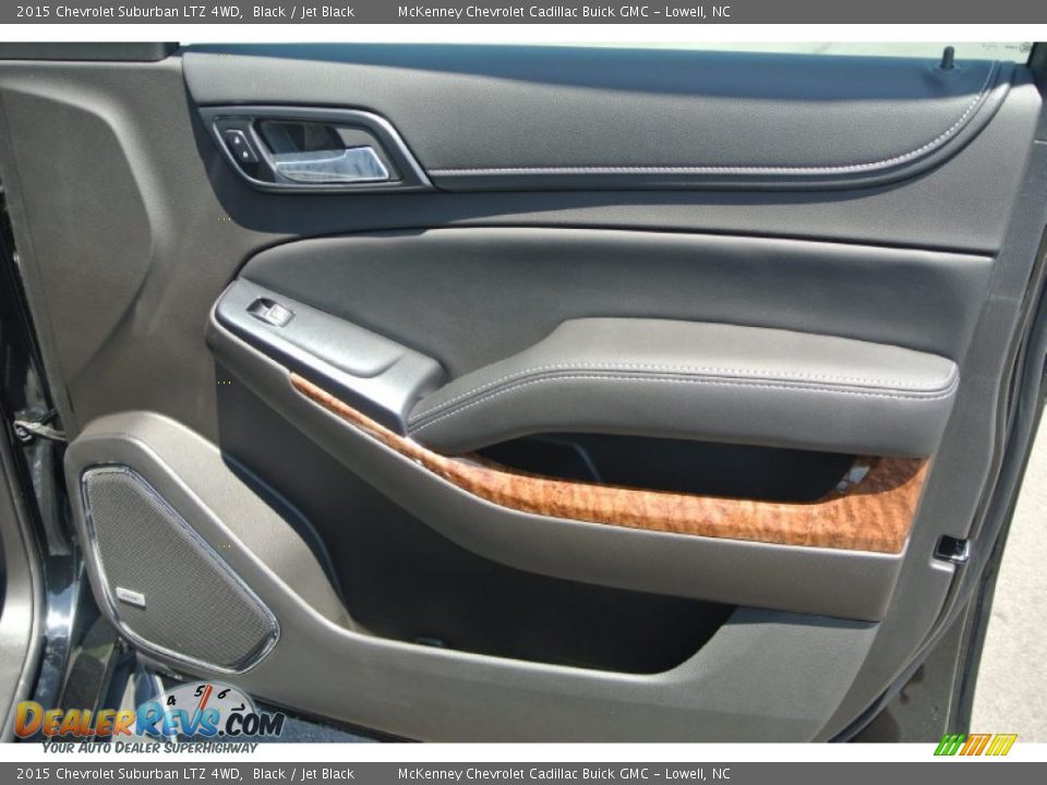 2015 Chevrolet Suburban LTZ 4WD Black / Jet Black Photo #23