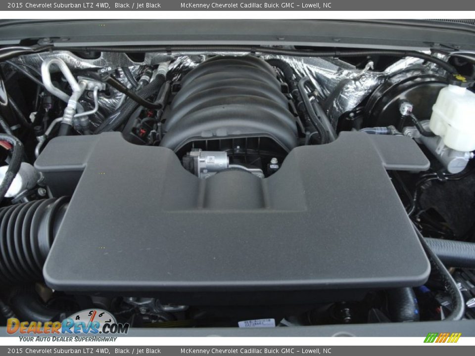 2015 Chevrolet Suburban LTZ 4WD Black / Jet Black Photo #25