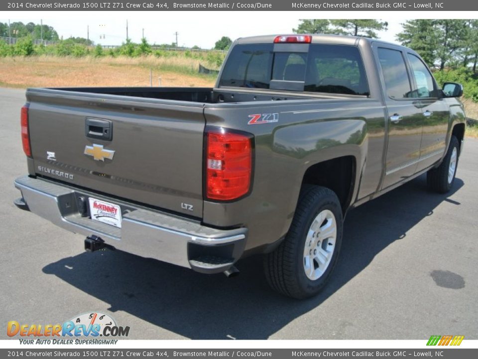 2014 Chevrolet Silverado 1500 LTZ Z71 Crew Cab 4x4 Brownstone Metallic / Cocoa/Dune Photo #5