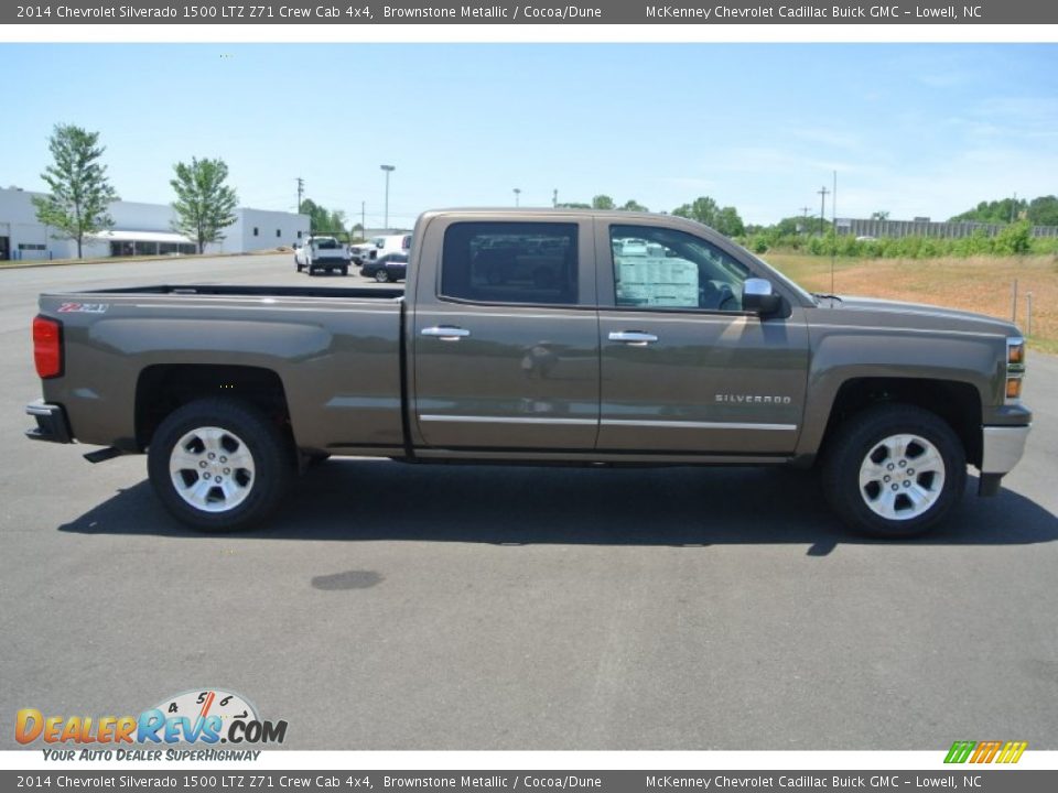 2014 Chevrolet Silverado 1500 LTZ Z71 Crew Cab 4x4 Brownstone Metallic / Cocoa/Dune Photo #6