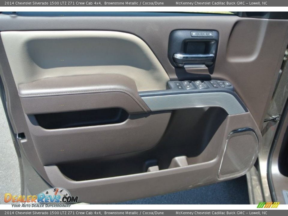 2014 Chevrolet Silverado 1500 LTZ Z71 Crew Cab 4x4 Brownstone Metallic / Cocoa/Dune Photo #9