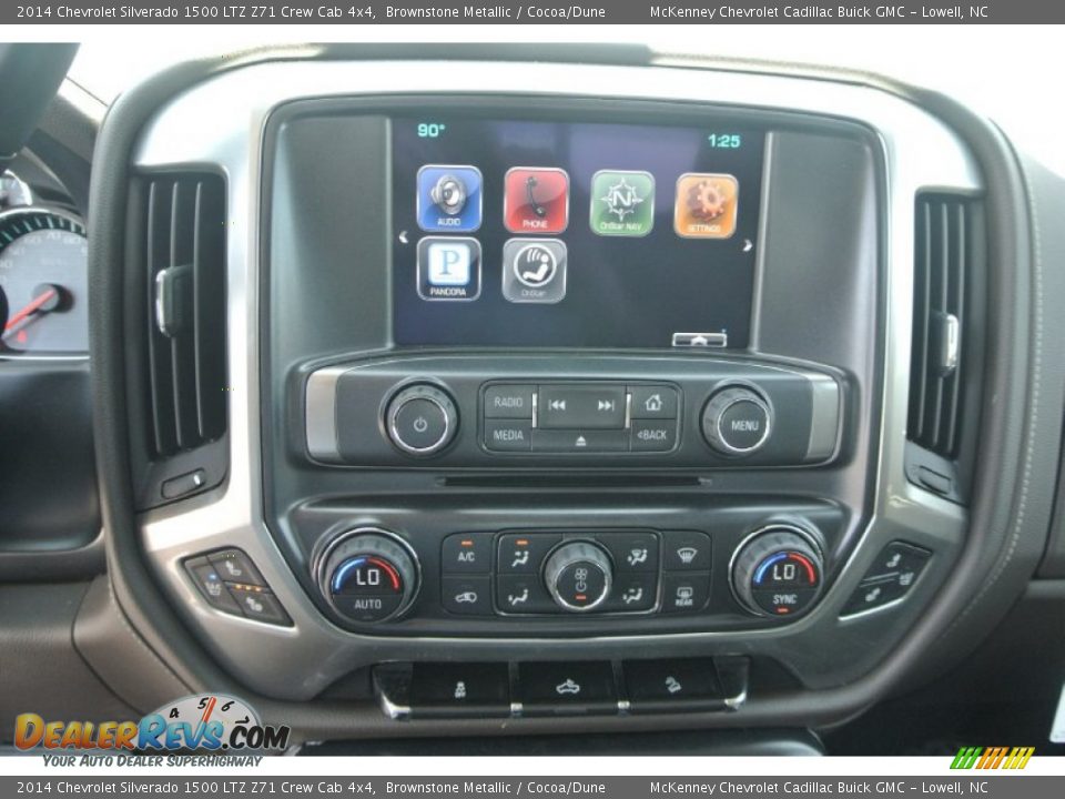 2014 Chevrolet Silverado 1500 LTZ Z71 Crew Cab 4x4 Brownstone Metallic / Cocoa/Dune Photo #11