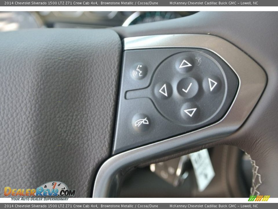 2014 Chevrolet Silverado 1500 LTZ Z71 Crew Cab 4x4 Brownstone Metallic / Cocoa/Dune Photo #13