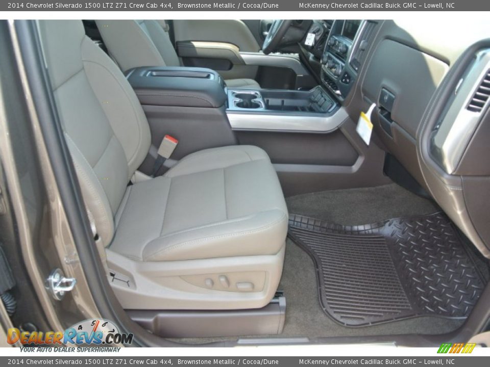 2014 Chevrolet Silverado 1500 LTZ Z71 Crew Cab 4x4 Brownstone Metallic / Cocoa/Dune Photo #17