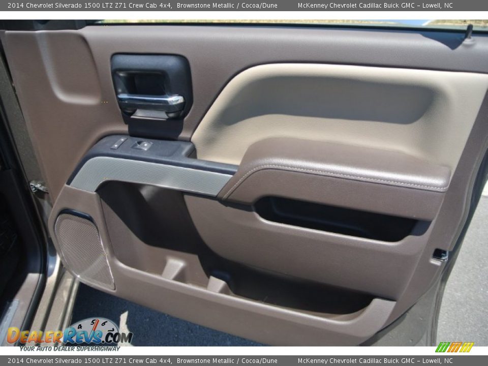 2014 Chevrolet Silverado 1500 LTZ Z71 Crew Cab 4x4 Brownstone Metallic / Cocoa/Dune Photo #18